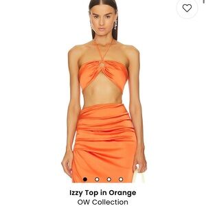 OW Collection Izzy Top in Orange